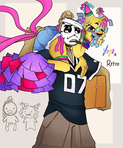 ~★Dyle/Retro Dandy's block au★~