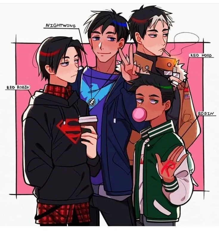Batfam | Nap time 