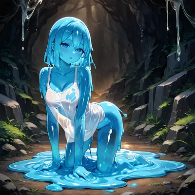 Slime Girl Transformation