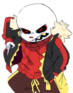 Fell Sans (Bitty) - Soulmate AU