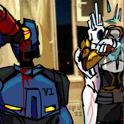 V1, Minos Prime and Gabriel | ULTRAKILL