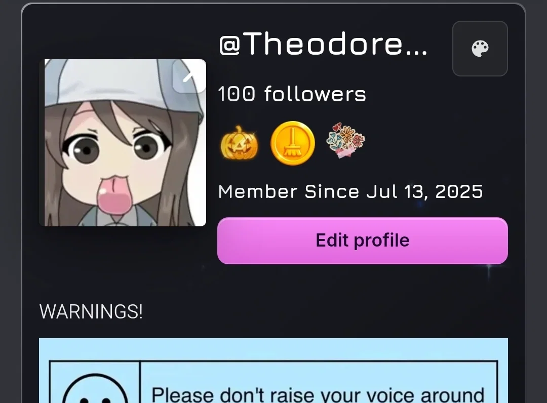WOOHOO! 100 FOLLOWERS!   YEAH
