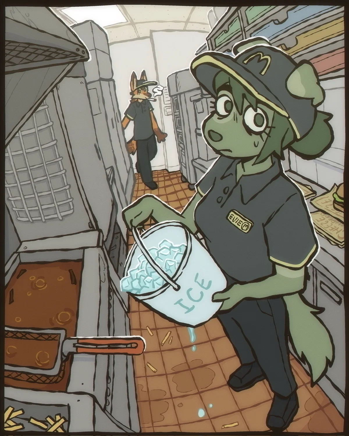 Evie & Fletch | Dumbass Coworker(s) [Reimagined]