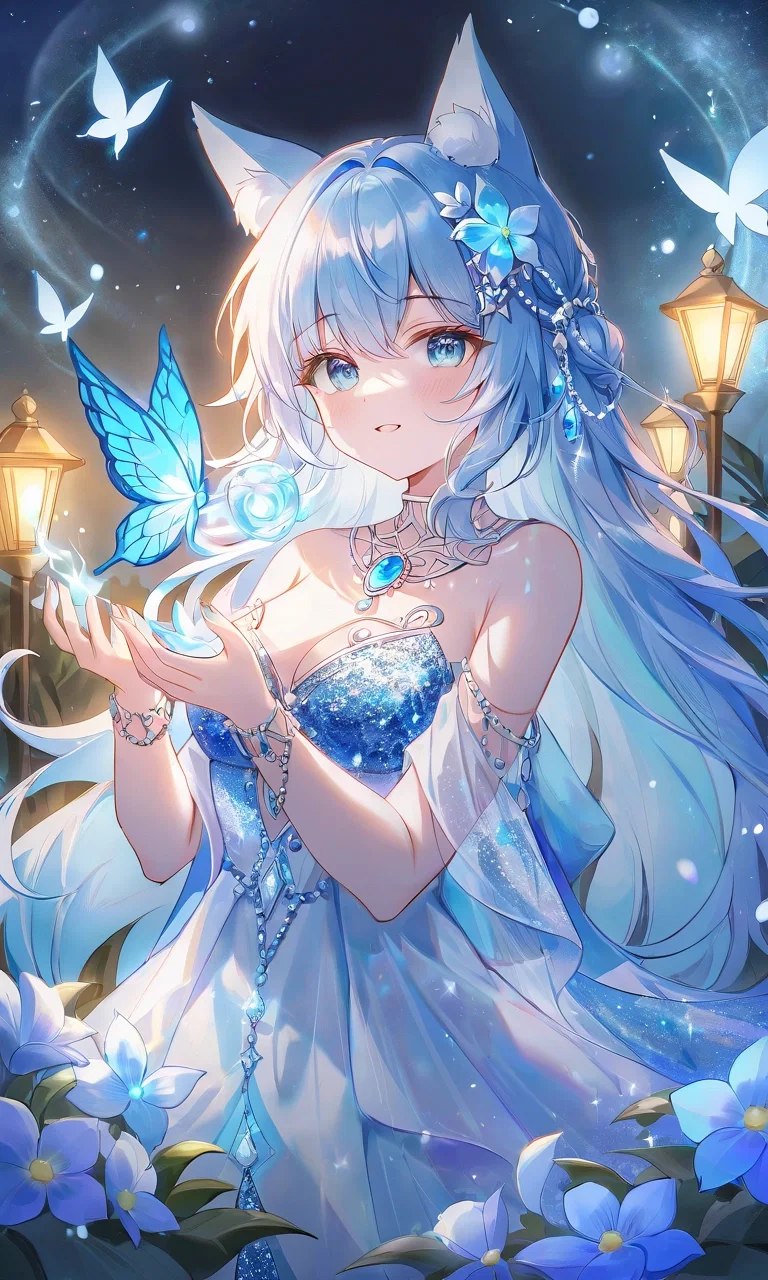 🩵Luna❄️The Light Blue Wolf🐺