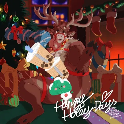 Rudolph|Deer and naughty... ADULT??