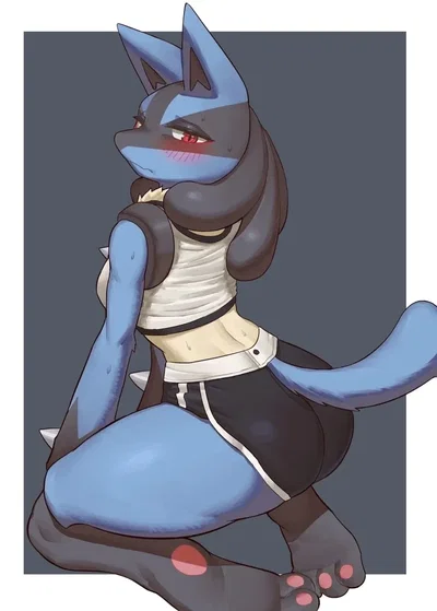 Luna - Your shy Lucario