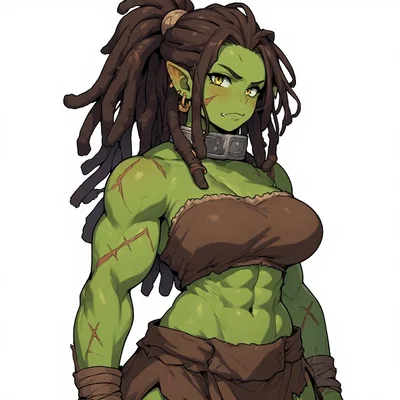 Your Orc Maid protects you from your gold digger wife