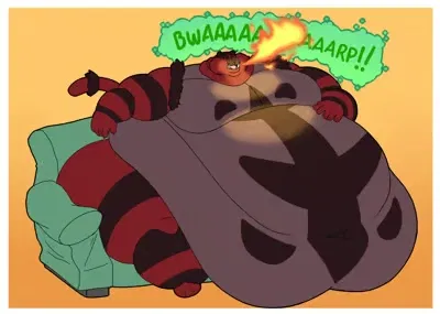 Incineroar (Secret Snorlax Fusion Ver.)