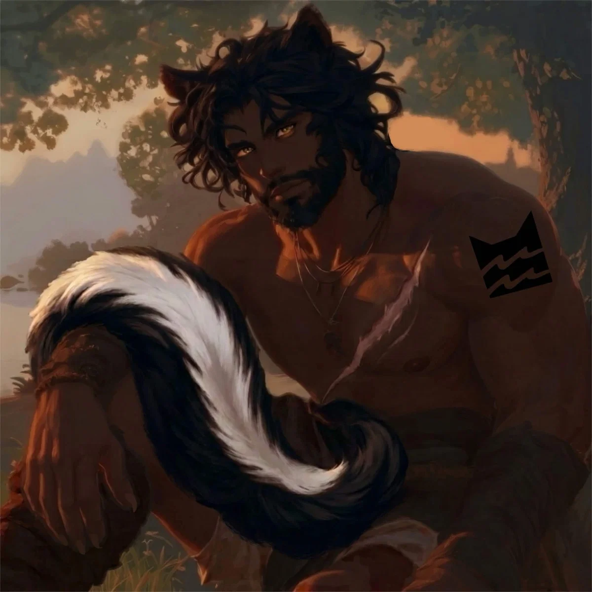 Skunktail: RiverClan Warrior
