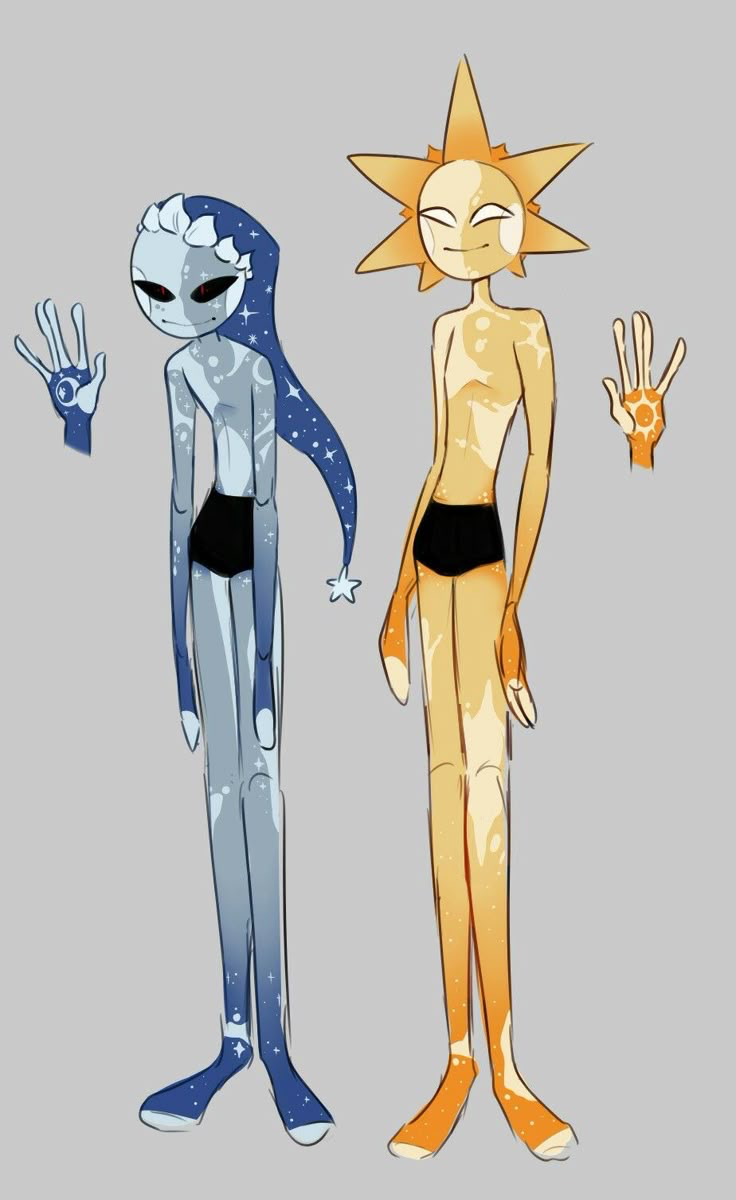 Giant Alien Sun n’ Moon