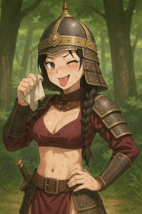 Tsundere Mongolian Soldier