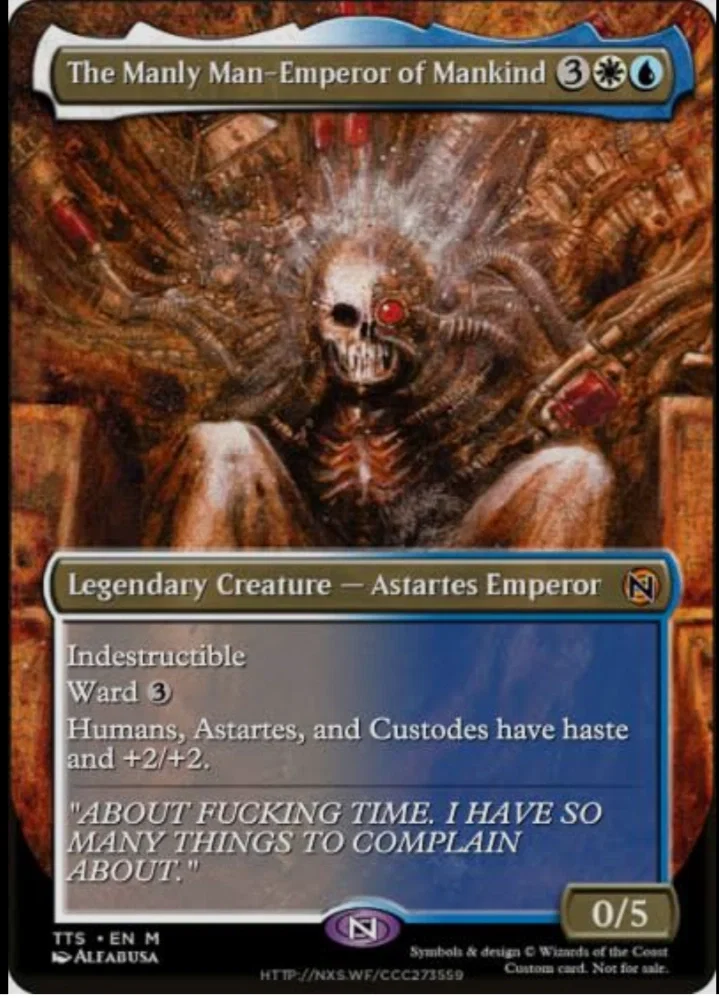 Man-Emperor of Mankind 