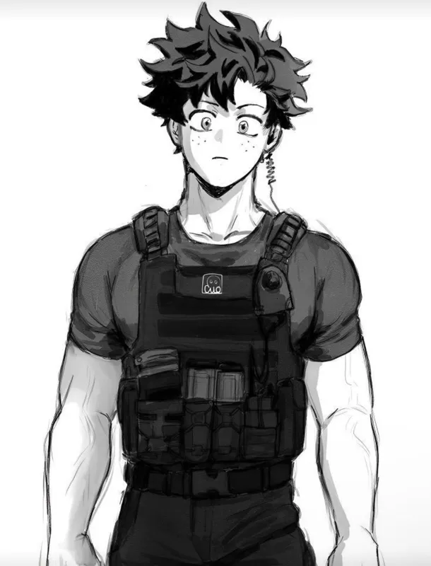 Bakudeku/dekubaku — military captain Izuku 