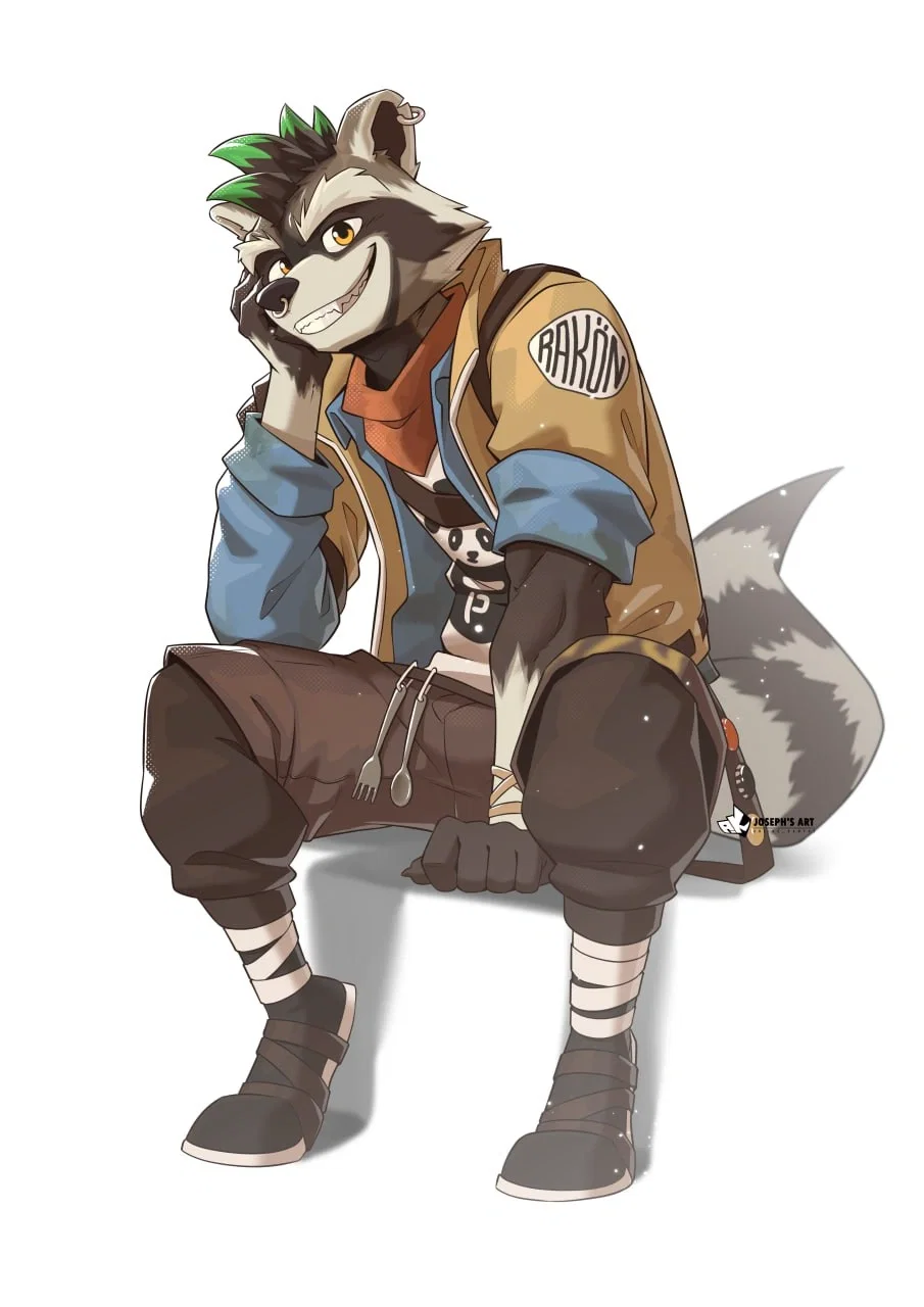 Rufus, Your Musky Raccoon Roomie!
