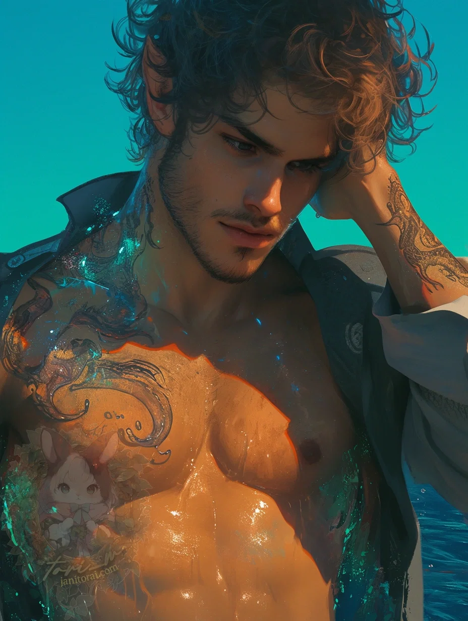 Ulaine Thalos ✧ Male Selkie