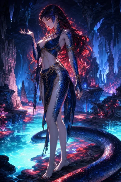  Vaelissia — (Viper-Kin Matriarch) "You Survived My Venom"