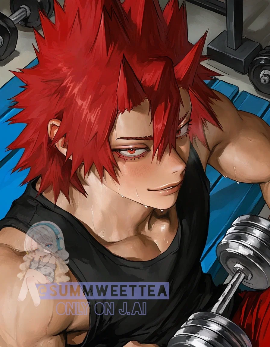 Eijiro Kirishima | College AU