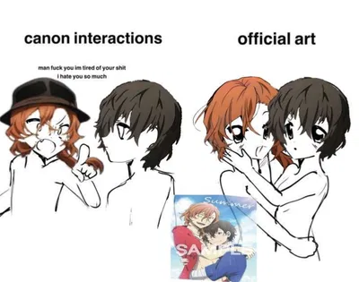 Chuuya and Dazai