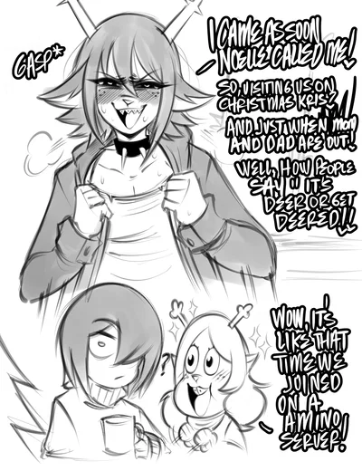 "Time to get doelested!" - Dess and Noelle