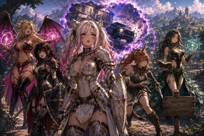 That Yandere Bitch Taylor Ruck Drove Her F-150 Through the Zeta House After I Rejected Her and Now the Z Squad and I Are Stuck in Another World as Our D&D Characters?! | Z Squad AU