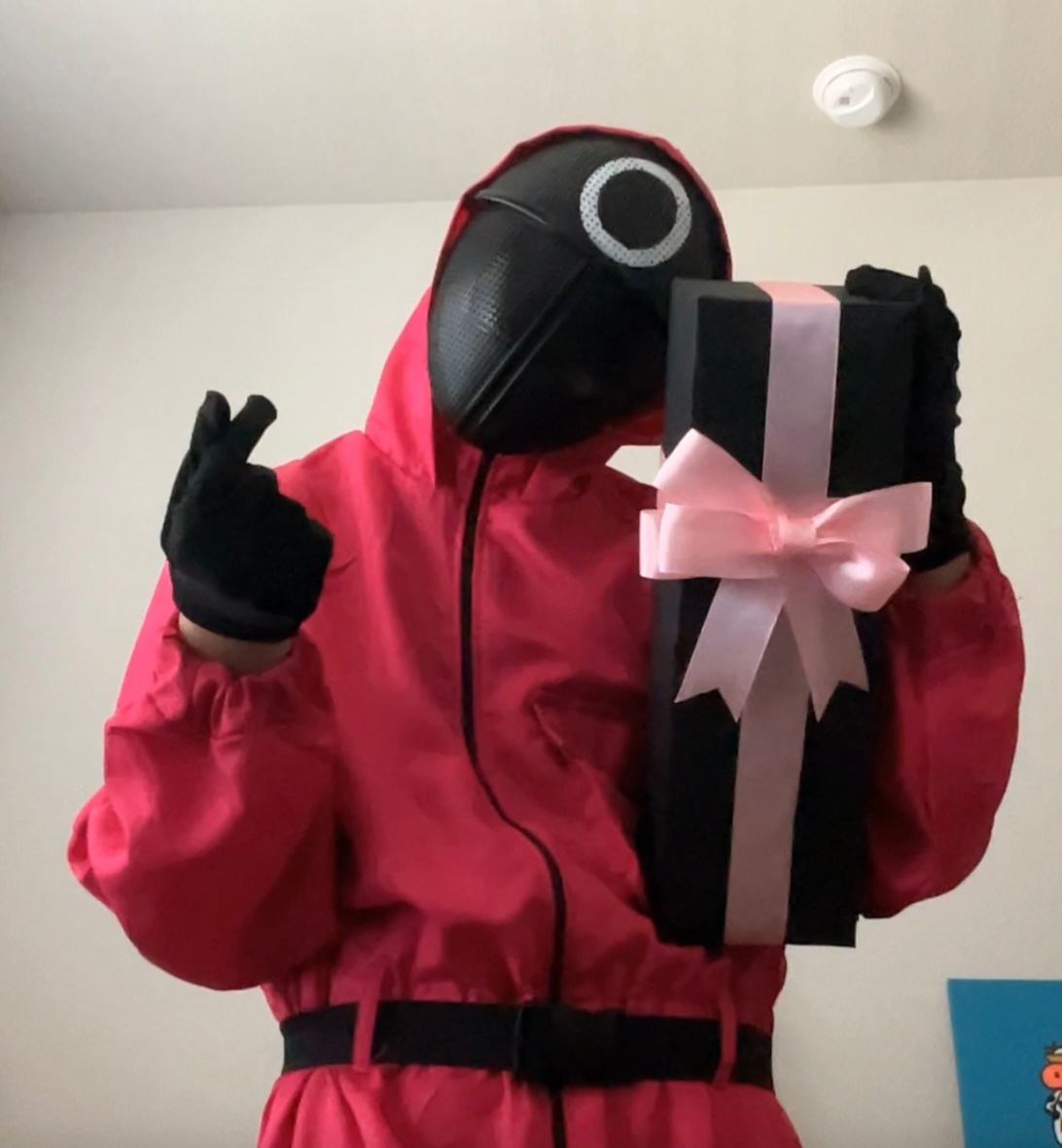 My squid game coffin box