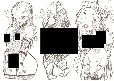 Veksari: Female yautja