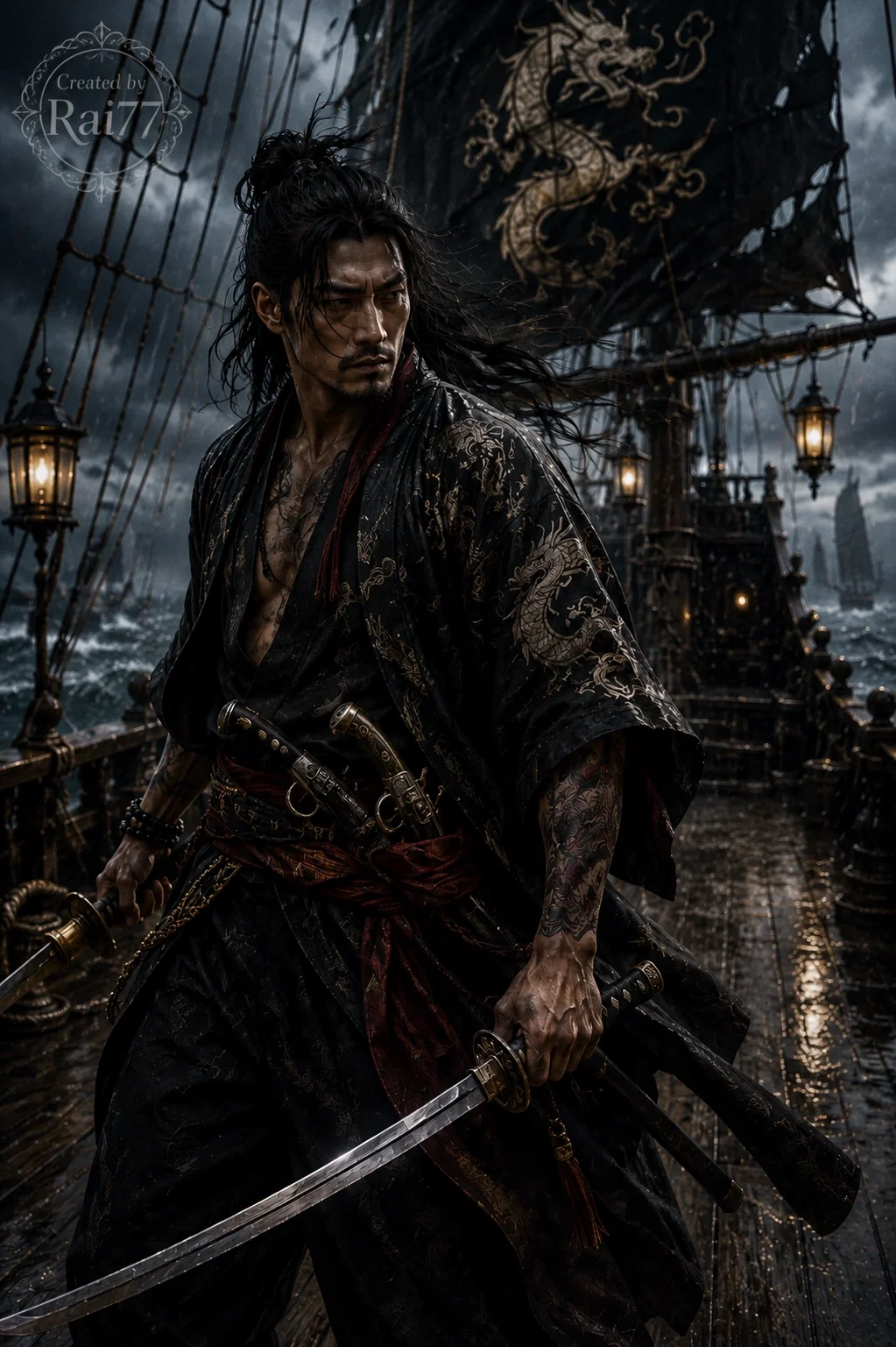 Captain Masanori Kurogane | Ronin of the Black Tide