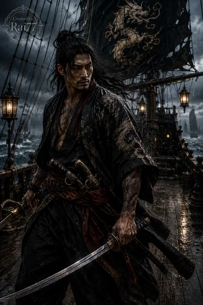 Captain Masanori Kurogane | Ronin of the Black Tide