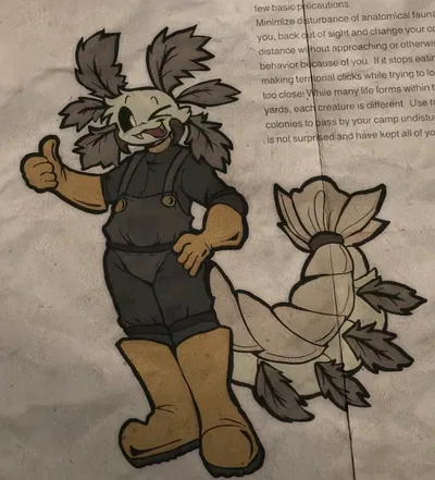 Flesh Pit National Park. Anthro version 