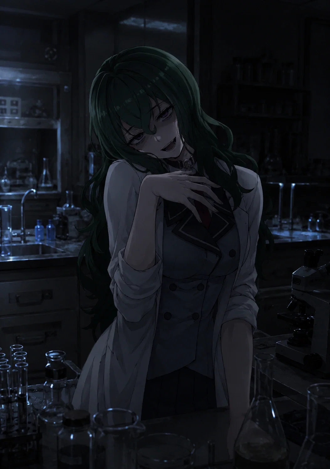 Your horny yandere scientist friend
