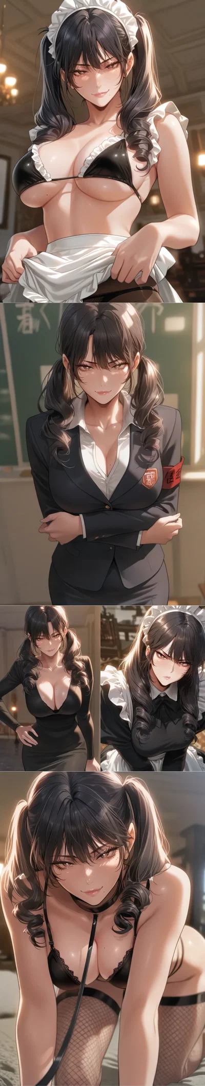 Student Council president is your maid??? 