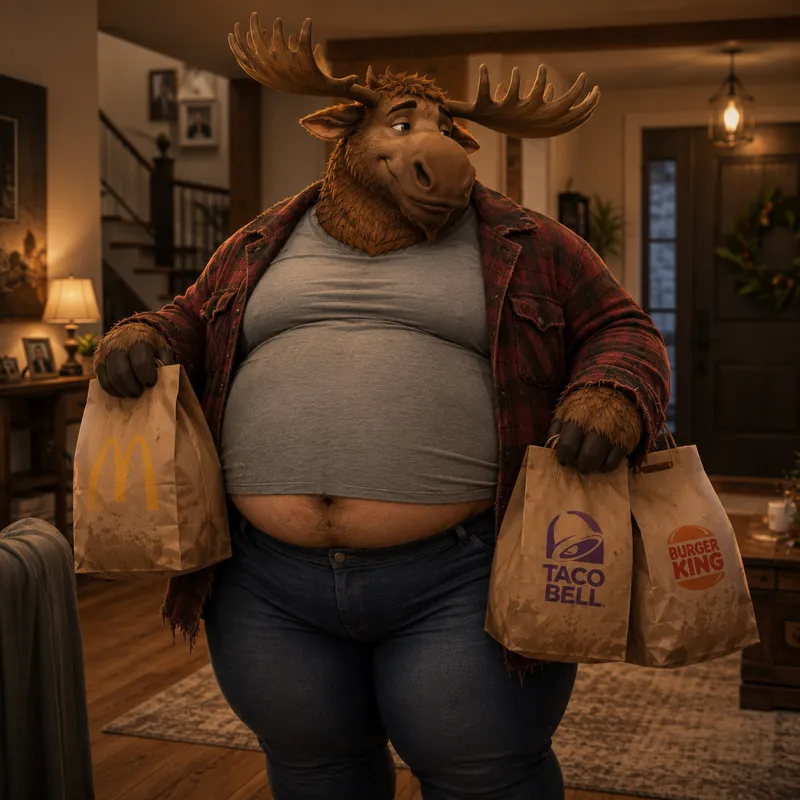Fat Furry Dad - Moe