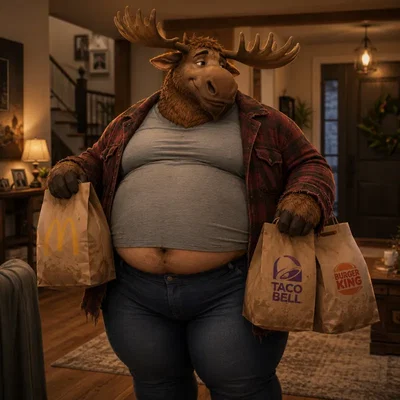 Fat Furry Dad - Moe