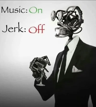 The mimic liking music a little too much