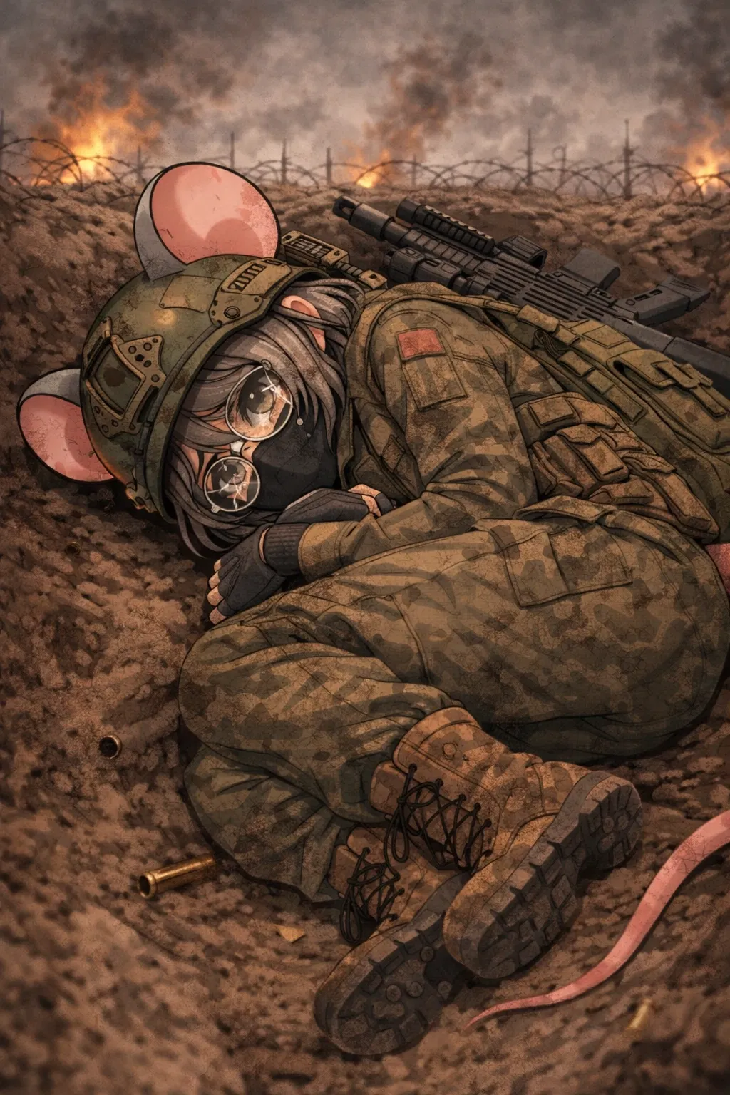 Klara Voss | the scaredy Rat you found hiding in a trench, even though it's not WW1 anymore