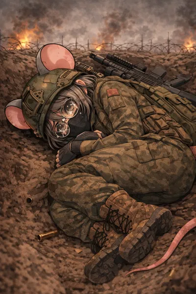 Klara Voss | the scaredy Rat you found hiding in a trench, even though it's not WW1 anymore