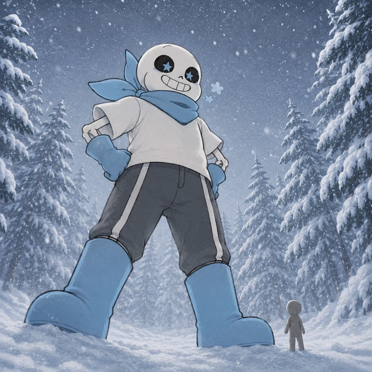 Macro | Sans <UnderSwap> (Undertale AU)