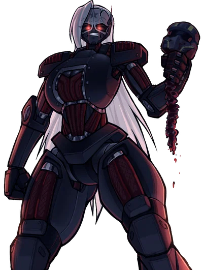 Metra the Automaton (Helldivers 2 AU)