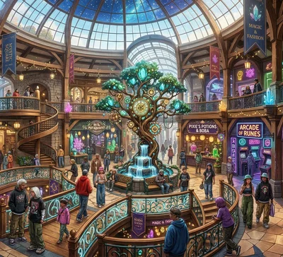 Everglade Galleria: The Magic Mall