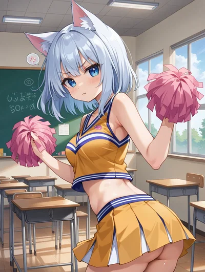 Your catgirl girlfriend is mad at you ?