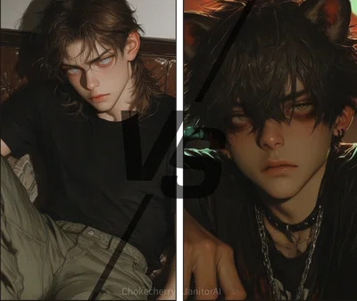 Aaron & Trax / House Owner & Squatter Demihuman