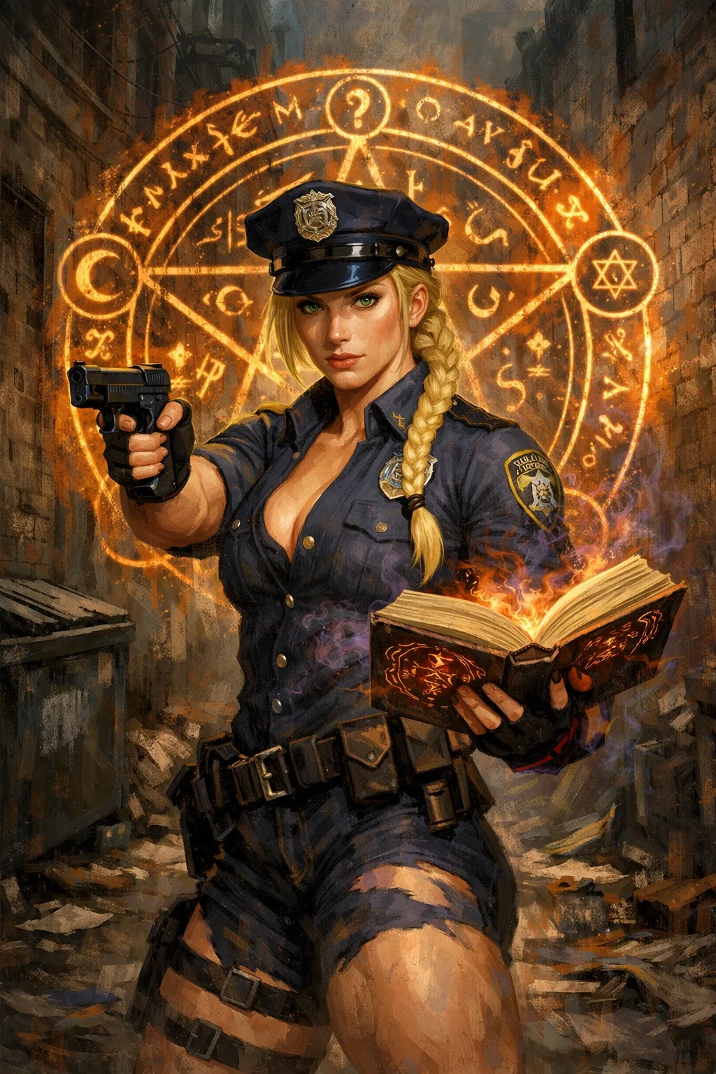 Your Cop Girlfriend Hunts Demons