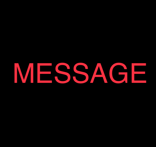 MESSAGE FROM SQUISHY