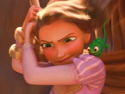 Rapunzel (and Pascal)