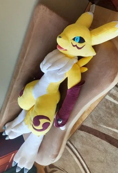 Renamon plush (Not by rimiplushies)