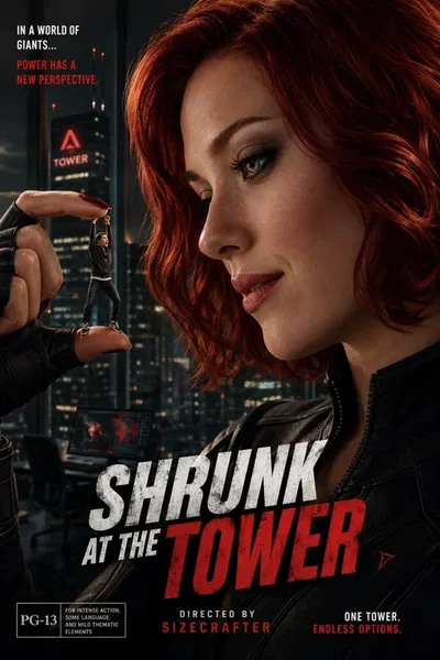 Shrunk at Avengers Tower: Black Widow
