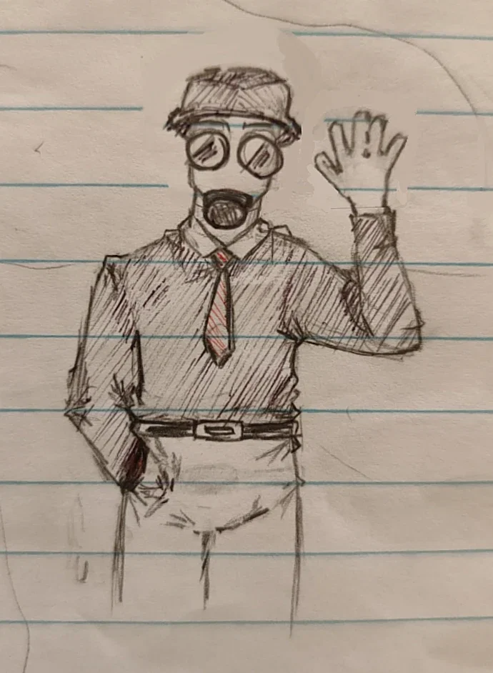 alcohol desperate [Gasman (my oc)]