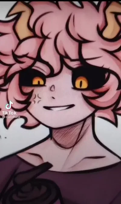 Mina "Pinky" Ashido| Someone used her conditioner...