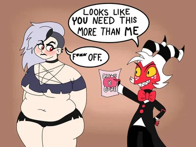 Moxxie teasing loona and moxxie getting revenge 