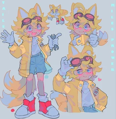 Femboy/twink Miles "Tails" Prower